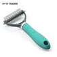 📢📢50% OFF !! ⏰Double-Sided Deshedding Pet Grooming Brush
