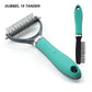 📢📢50% OFF !! ⏰Double-Sided Deshedding Pet Grooming Brush