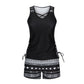 Women's Printed Two-Piece Tankini Swimsuit