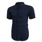 ✨New Arrival👕Men's Summer Stand Collar Short Sleeve Shirt