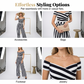 ✨ LIMITED-TIME 50% OFF! 👗 Women's Off-Shoulder Wide-Leg Jumpsuit – Elegant, Criss-Cross Neckline, High Waist 🦋