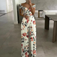 ✨ LIMITED-TIME 50% OFF! 👗 Women's Off-Shoulder Wide-Leg Jumpsuit – Elegant, Criss-Cross Neckline, High Waist 🦋
