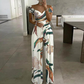 ✨ LIMITED-TIME 50% OFF! 👗 Women's Off-Shoulder Wide-Leg Jumpsuit – Elegant, Criss-Cross Neckline, High Waist 🦋