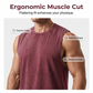 💪 50% OFF NOW! 👕 Men's Vintage Wash Sleeveless Tank Top – Premium Soft Fabric, Dynamic Flexibility & Ergonomic Muscle Cut ✨