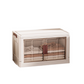 🏠 50% OFF! ✨ Foldable Storage Cabinet – Tool-Free Assembly, Transparent Magnetic Doors & Smooth-Rolling Wheels – Dustproof Multi-Tier Organizer for Clothes, Toys, Books & Bedding 📦