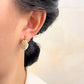 ✨ 50% OFF! ✨ French Vintage Faux Pearl Basket Hoop Earrings – Gold-Tone Woven Huggie Earrings with Artisanal 3D Basket-Weave Design, Luminous High-Shine Pearls & Secure Hinged Snap Clasp – Lightweight 11g French Chic for Any Occasion 💎