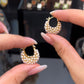 ✨ 50% OFF! ✨ French Vintage Faux Pearl Basket Hoop Earrings – Gold-Tone Woven Huggie Earrings with Artisanal 3D Basket-Weave Design, Luminous High-Shine Pearls & Secure Hinged Snap Clasp – Lightweight 11g French Chic for Any Occasion 💎