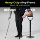 🦯 2026 SALE 50% OFF! 💪 Adjustable Standing Assist Cane for Elderly – Heavy-Duty Alloy Frame, Ultra-Wide Anti-Slip Base & Ergonomic D-Shape Grip ✨