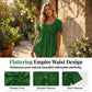👕 LIMITED-TIME 50% OFF! ✨ Women's Tunic Top – Floral Print, Pleated, Loose Fit, Casual ✨