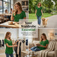 👕 LIMITED-TIME 50% OFF! ✨ Women's Tunic Top – Floral Print, Pleated, Loose Fit, Casual ✨