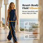 👚 LIMITED TIME 50% OFF! 👖 Casual Sleeveless Colorblock Top & Wide-Leg Pants Set – Soft, Breathable & Flowy 🌸