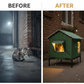 ⏰ LIMITED TIME 50% OFF! 🐈 All-Weather Elevated Outdoor Cat House – Waterproof Oxford Cloth, Thermal Aluminum Lining & Foldable Design 🌧️