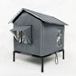 ⏰ LIMITED TIME 50% OFF! 🐈 All-Weather Elevated Outdoor Cat House – Waterproof Oxford Cloth, Thermal Aluminum Lining & Foldable Design 🌧️