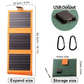 ☀️ LIMITED-TIME 50% OFF! ✨ Portable Solar Panel – Foldable, USB Charging, Weather-Resistant 🎒