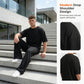 📢📢40% OFF !! ⏰Men's T-Shirt & Wide-Leg Pants 2-Piece Set