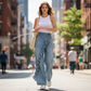 👖2026 New Arrivals – Women's Asymmetrical Ruffle Wide-Leg Denim Pants – Stylish, breathable & a unique statement piece 💥