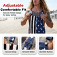 📢📢40% OFF !! ⏰American Flag Unisex Overalls Shorts