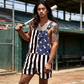 📢📢40% OFF !! ⏰American Flag Unisex Overalls Shorts