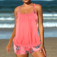 ⏰ HALF-PRICE OFFER! 👙 Women’s Tankini with Blouson Top & Shorts – Comfortable & Modern for Beach & Pool ☀️
