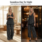 📢📢40% OFF !! ⏰Sleeveless Halter Top and Wide-Leg Pants Set