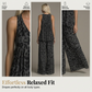 📢📢40% OFF !! ⏰Sleeveless Halter Top and Wide-Leg Pants Set