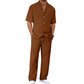 Men's Casual Short Sleeve Shirt and Pants Set
