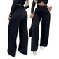 👖 LIMITED-TIME 50% OFF! ✨ Women's High-Waist Wide-Leg Trousers – Flowing, Side Pockets, Versatile 🌟