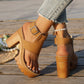 👡 LIMITED-TIME 50% OFF! ✨ Platform Sandals – Chunky Heel, Ankle Strap, Lugged Sole ✨