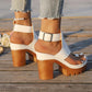 👡 LIMITED-TIME 50% OFF! ✨ Platform Sandals – Chunky Heel, Ankle Strap, Lugged Sole ✨