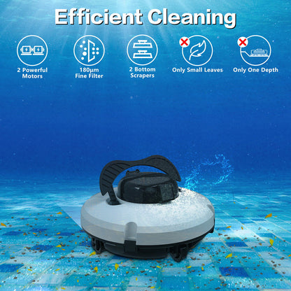 🤖40% OFF🌊 Pool Cleaning Robot | Cordless · Powerful Suction · Smart Navigation · One-Touch Start · Easy-to-Remove Filter Basket