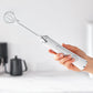 ⏳ Time-Limited Special! ⏰ Mini Portable Electric Frother Set – 3-Speed Precision 4500/6000/8000r/min, Powerful Quiet Motor, 304 Stainless Steel Whisk, USB-C Rechargeable – 2 Interchangeable Heads for Cappuccino Latte & Matcha ☕