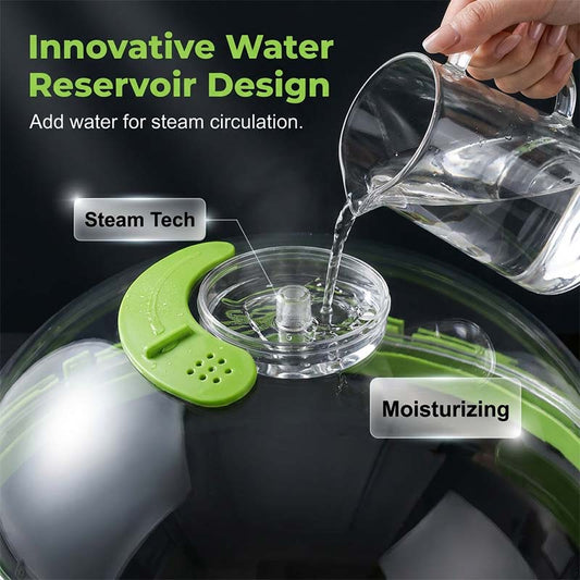 💐50% OFF ! Splatter Cover with Water Reservoir – Easy Cleaning 🧽✨ 【Limited Offer】