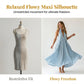 📢📢40% OFF !! ⏰Women's Summer Halter Neck V-Neck Maxi Dress