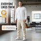 👖 50% OFF NOW!🛠️ Men's Stretch Cargo Pants – Multi-Pockets & Drawstring Waist – Casual Straight-Leg Trousers 🏃‍♂️
