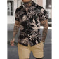 🔥 Pro-Favorite Men's Hawaiian Shirt & Shorts 2-Piece Set – Polyester – Breathable 🌴