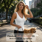 Women's Ribbed V-Neck Tank Top
