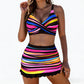 ⏳Time-Limited Special⏰Women's Striped Two-Piece Swimsuit