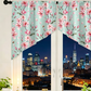 🌸 LIMITED-TIME 50% OFF! ✨ Botanical Print Window Curtains – Light-Filtering, Rod Pocket, Vibrant 🌿