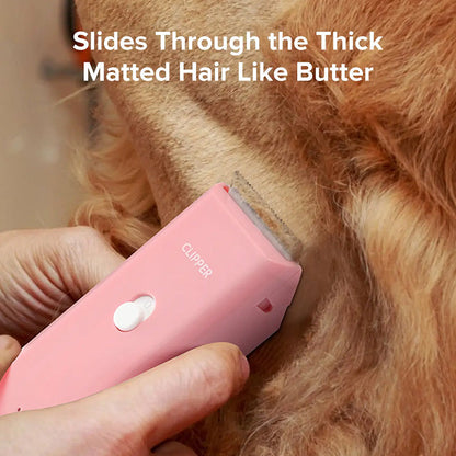 🐾 LIMITED-TIME 50% OFF! ✨ Quiet Cordless Pet Clipper – Ceramic Blade, IPX7, 90 Min Runtime 🐶