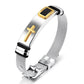 Men's Stainless Steel Cross Bracelet