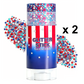 💎 LIMITED-TIME 50% OFF! ✨ Patriotic Glitter Stick – Red White Blue, Twist-Up, Multi-Use 🎆