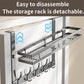 🚪 50% OFF! ✨ Over-Door Hooks & Storage Basket – Heavy-Duty Carbon Steel Holds 50 lbs, Tool-Free Snap-On Installation & Detachable Basket – Space-Saving Organizer for Towels, Coats & Bags 🧺