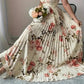 📢📢40% OFF !! ⏰Elegant Floral Print Pleated Maxi Dress