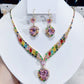 💎 LAST DAY 50% OFF! ✨ Sparkling Heart Jewelry Set – Necklace & Earrings, Elegant & Lightweight 💖