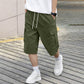 🩳 LIMITED TIME 50% OFF! 🔥 Men's Casual Cargo Shorts with Drawstring – Multi-Pocket Design & Lightweight Polyester ☀️