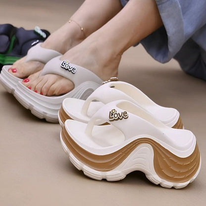 👡 LIMITED-TIME 50% OFF! ✨ Women's Platform Thong Sandals – Chunky, Lightweight, Non-Slip ☀️