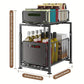 📦 50% OFF! ✨ 2-Tier Pull-Out Shelf – Independent Double-Tier Sliding, 5-Level Height Adjustable & Sturdy Carbon Steel – Maximize Cabinet Storage Effortlessly 💪