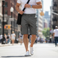 📢 LIMITED TIME 50% OFF! 👖 Men's Cargo Shorts – Elastic Waist, Multi-Pocket & Durable Polyester Fabric 🍁