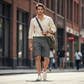 📢 LIMITED TIME 50% OFF! 👖 Men's Cargo Shorts – Elastic Waist, Multi-Pocket & Durable Polyester Fabric 🍁