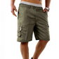 📢 LIMITED TIME 50% OFF! 👖 Men's Cargo Shorts – Elastic Waist, Multi-Pocket & Durable Polyester Fabric 🍁